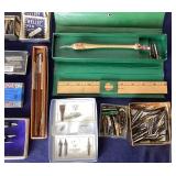 Large Group Antique and Vintage Pens and Accessories