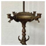 Antique Italian Bronze Lucerne Lamp Base