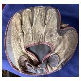 Pair of Antique Baseball Mitts
