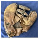 Pair of Antique Baseball Mitts