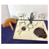 Group of Small Display Stands and Plinths