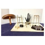 Group of Small Display Stands and Plinths