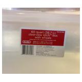 Group of 6 Storage Tubs