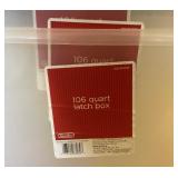 Group of 10 Storage Tubs