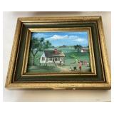 Group of Small Paintings and Prints