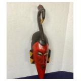 Vintage Carved Wooden Baule (African) Mask