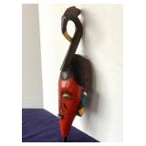 Vintage Carved Wooden Baule (African) Mask