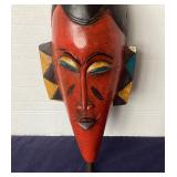 Vintage Carved Wooden Baule (African) Mask
