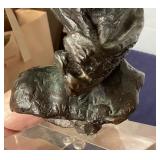 Small Bronze Bust of a Woman