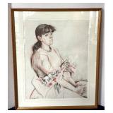 Original Pencil Portrait Drawing