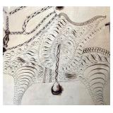 Exceptional Antique Penmanship Horse Drawing