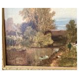 Antique Scottish Landscape Painting