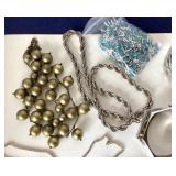Group of Costume Jewelry: Bracelets and Necklaces