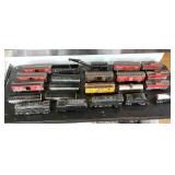 Group of Vintage Lionel Train Cars and Accessories