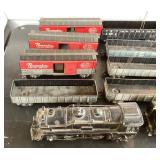 Group of Vintage Lionel Train Cars and Accessories