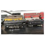 Group of Vintage Lionel Train Cars and Accessories
