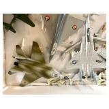 Large Group of Vintage Toy Planes and Ships