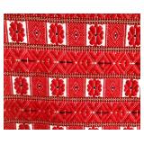 Vintage Cross Stitch Quilt + Rukotvorine (Swedish) Blanket