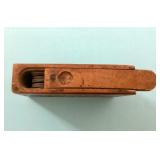 Antique French Playing Cards in Wooden Advertising Box