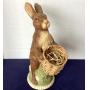 Bethany Lowe Paper Mache Easter Rabbit