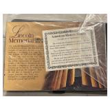 Lincoln Memorial Copper Year Set