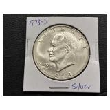 1973-S Eisenhower Silver Dollar