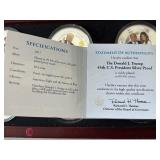 Trump 45th President Silver Plated Proof Set