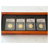 2008-S Presidential Dollar Proofs ANACS PR70 Deep Cameo Set