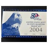 2004-S State Quarter Proof Set