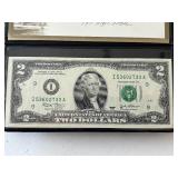 2003 Green Seal $2 Dollar Note Uncirculated
