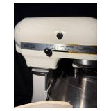 KitchenAid Stand Mixer with Hobart Solid-State Speed Control, Bowl & Attachments