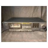 Onkyo TA-2017 Dual Cassette Deck - Dolby B/C NR, Peak Level Indicator, Tape Counter