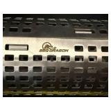 BBQ Dragon Charcoal Basket Set - Stainless Steel Perforated Cylinders (2-Pack)