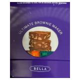 Bella Ultimate Brownie Maker - Model 13603 (TSK-2183P) Purple, 120V 900W