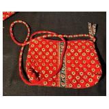 Vera Bradley Red Floral Quilted Bag Set - 3-Piece