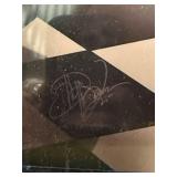 Beetlejuice-Inspired Framed Art Print - Black & White Striped Character Scene