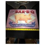 Bella Cucina Pig Sign & BAR-B-Q Pig Sign