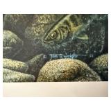 Harvest Moon Walleye 2 by Jon Q Wright Underwater Fish Scene - Limited Edition Print 73/1500