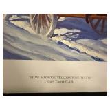 Gary Carter C.A.A. - Shaw & Powell Yellowstone Tours (Limited Edition Print 420/850)