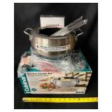 Cuisinart Electric Fondue Set - Brushed Stainless Series (CEF-30PC)