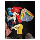 Tammy Fashion Doll with Assorted Vintage Outfits in Black Illustrated Travel Case