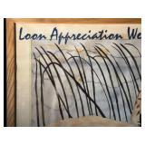 The Heart of the Red-Throated Loon Woman by Lisa Fifield - Framed Print, 2002