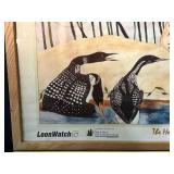 The Heart of the Red-Throated Loon Woman by Lisa Fifield - Framed Print, 2002
