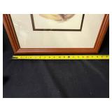 Omakas Chief Ong-Pa-Ton Native American Portrait Print Framed 18x18 Square