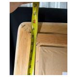 Graciela Rodo Boulanger 1976 Signed Framed Painting - Three Figures on Wheels