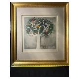 Limited Edition Art Print - Tree with Children (1989) 136/250 Graciela Rodo Boulanger