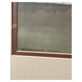 Michel Delacroix - “Le Defile Du 14 Juillet” Bastille Day Parade Framed Lithograph Signed & Matted