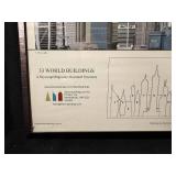 33 World Buildings - SkyscraperPage.com Illustrated Panorama (1:1674 Scale)