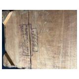 Carved Wood Jewelry Box Set, 3-Piece Nested Boxes with Brass Hardware