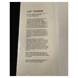 Lou Ferreri Signed Animal Portrait Prints - Pig, Giraffe & Rabbit (Lot of 3)